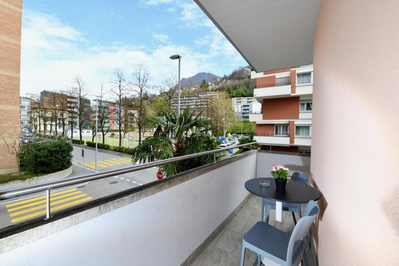 Lake Modern Suites - Free Parking Lugano Zimmer foto