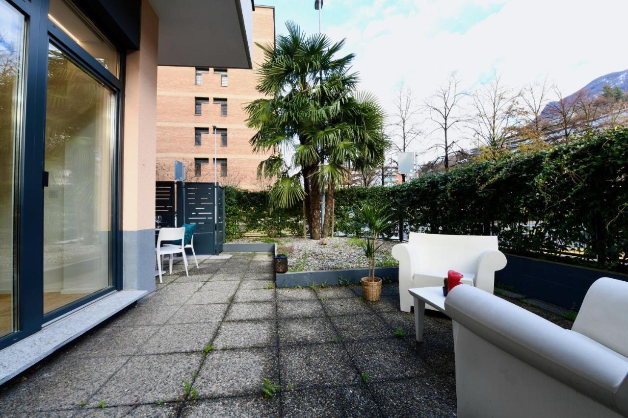 Lake Modern Suites - Free Parking Lugano Exterior foto