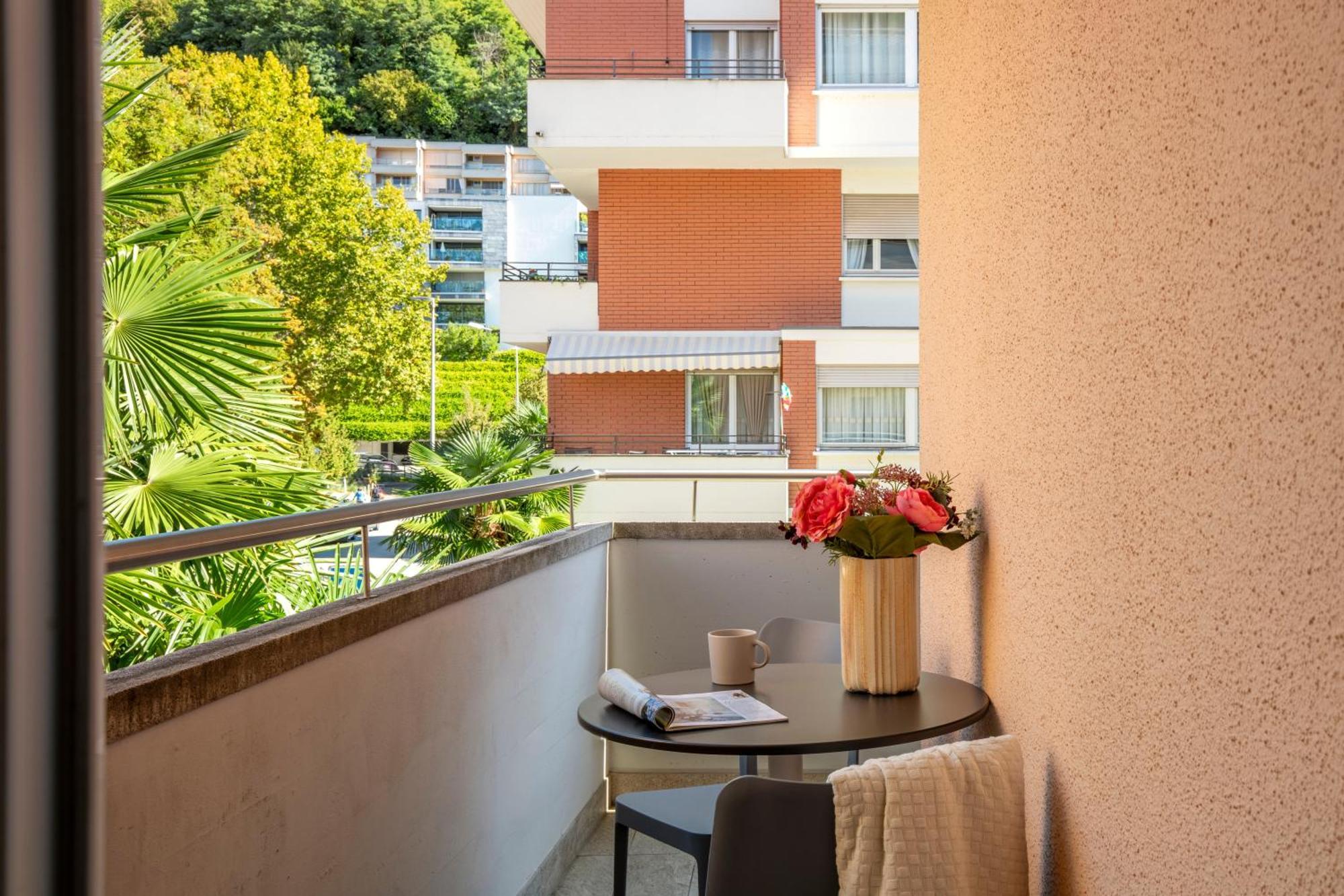 Lake Modern Suites - Free Parking Lugano Exterior foto