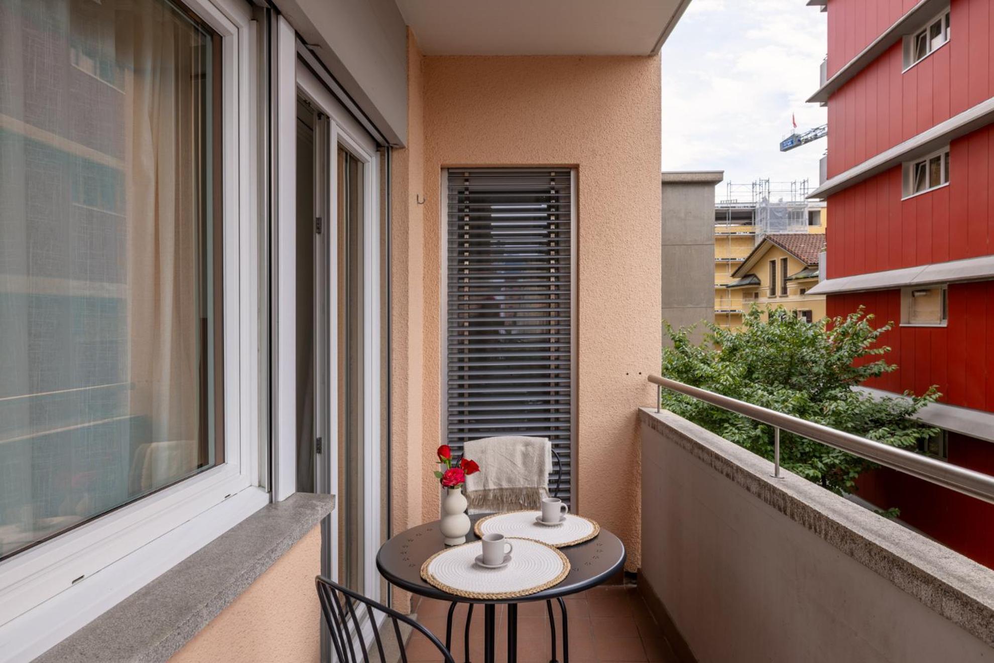 Lake Modern Suites - Free Parking Lugano Exterior foto